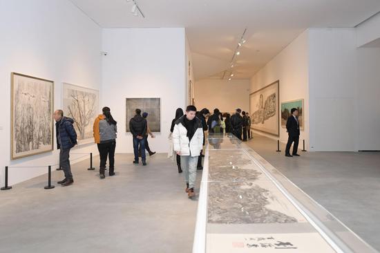 中国新水墨作品展1978-2018在民生现代美术馆开幕