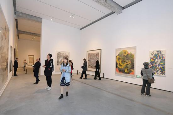 中国新水墨作品展1978-2018在民生现代美术馆开幕