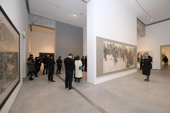 中国新水墨作品展1978-2018在民生现代美术馆开幕