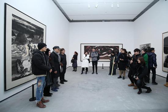中国新水墨作品展1978-2018在民生现代美术馆开幕
