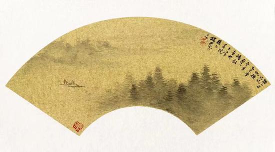 路洪明山水画展在京举办