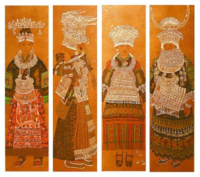 第三届中国民族美术双年展：看是一幅画听像一首歌