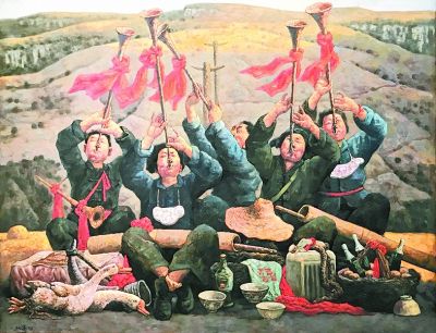 第三届中国民族美术双年展：看是一幅画听像一首歌