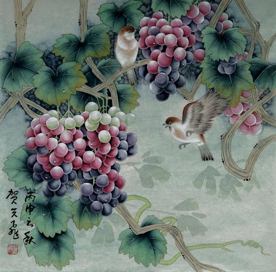 得;意;忘;形;——贺天飞书画展在北京翰林书院开幕