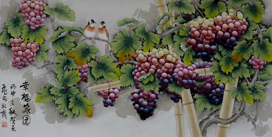 得;意;忘;形;——贺天飞书画展在北京翰林书院开幕