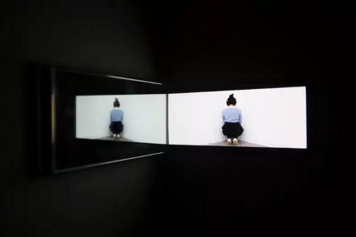 张小船，语气练习，表演、影像，15’06”，2018