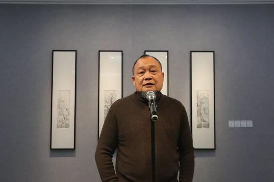 美术批评家苏旅致辞