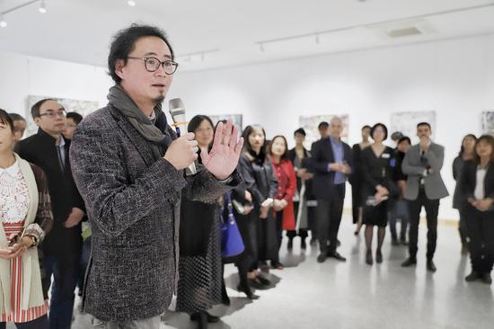 简画廊J Gallery开幕展 暨旅日艺术家王青个展开幕