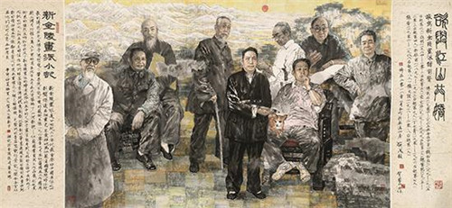 纪念改革开放四十周年长三角地区美术作品展