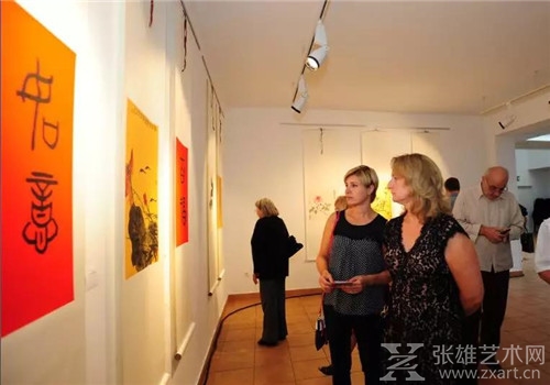 溯丝路·启新境——陈湘波作品展、江山“有机风景”作品展亮相布达佩斯