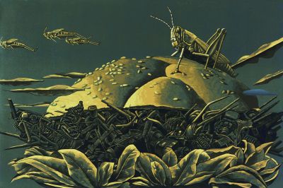 中国工业版画三年展：转型期社会现象的艺术缩影