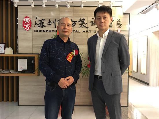 “辉煌书画作品展”在深圳东方美术馆开幕