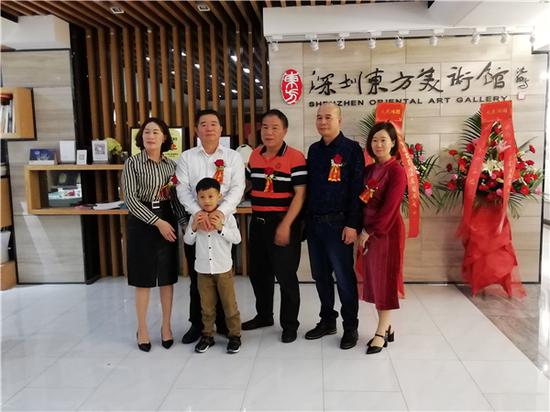“辉煌书画作品展”在深圳东方美术馆开幕