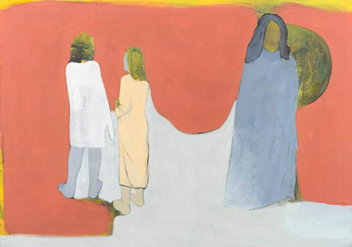 何龙生，《陌生人系列二》，120×170cm，2018