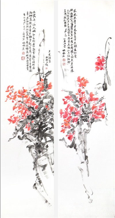 《凤凰花开——中山市树国画、诗歌创作展》将亮相中山美术馆