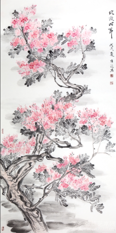 《凤凰花开——中山市树国画、诗歌创作展》将亮相中山美术馆