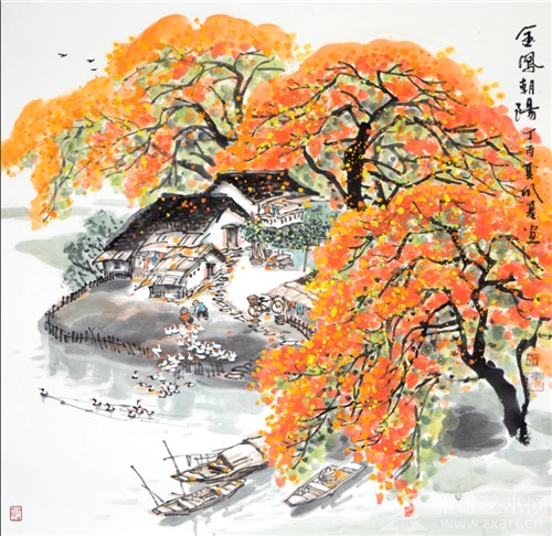 《凤凰花开——中山市树国画、诗歌创作展》将亮相中山美术馆
