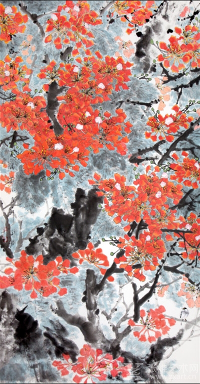 《凤凰花开——中山市树国画、诗歌创作展》将亮相中山美术馆