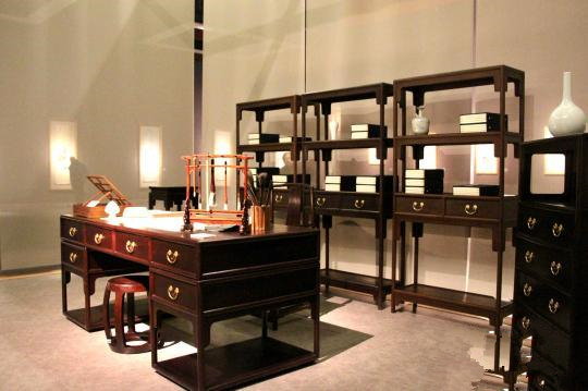 集原作、文字、图片、画册等多种元素为一体的展览营造了与齐白石质朴、素雅、稳重的艺术风格相贴近的视觉效果。