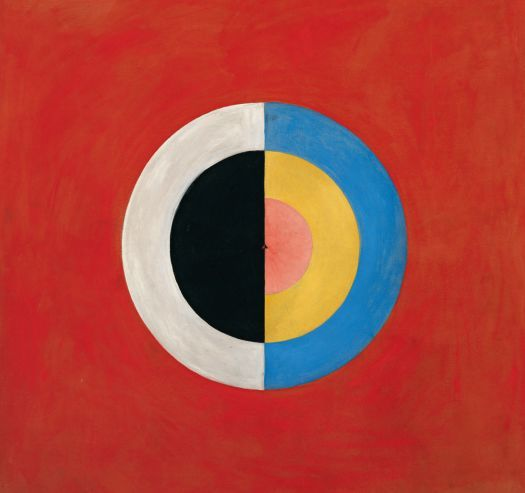 《天鹅No.17》 ，1915年，布面油画，150.5 x 151 cm
