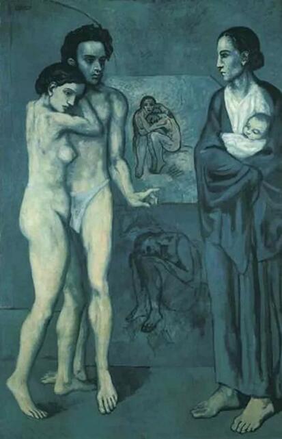 《生命》，197× 127.3 cm，布面油画