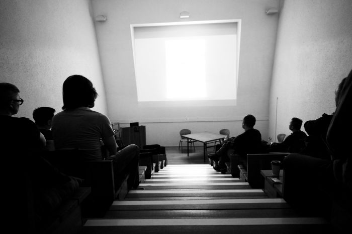 丛峰导演作品《地层2：软流层》放映会现场