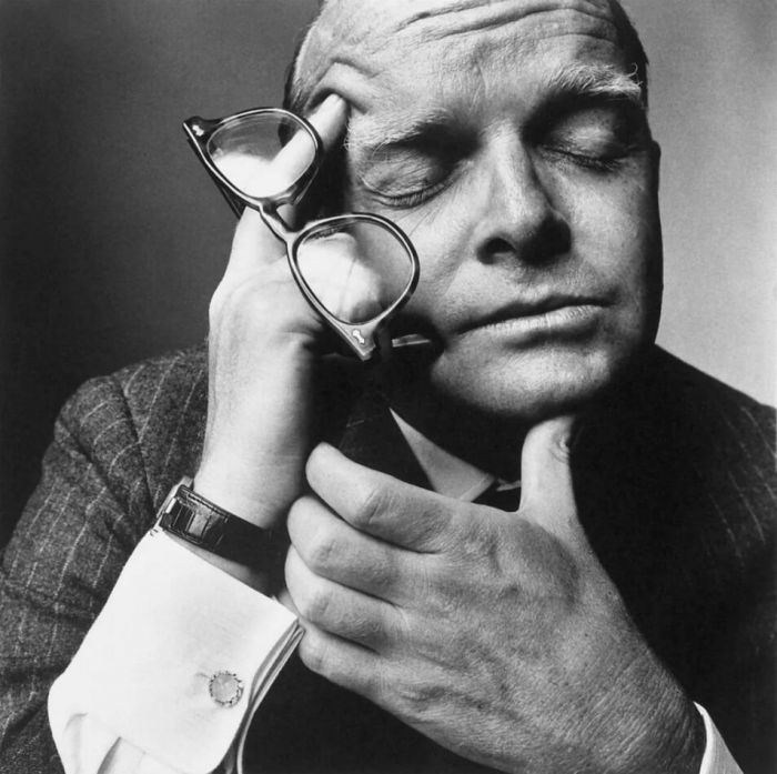 Irving Penn,Truman Capote, 1976 © The Irving Penn Foundation
