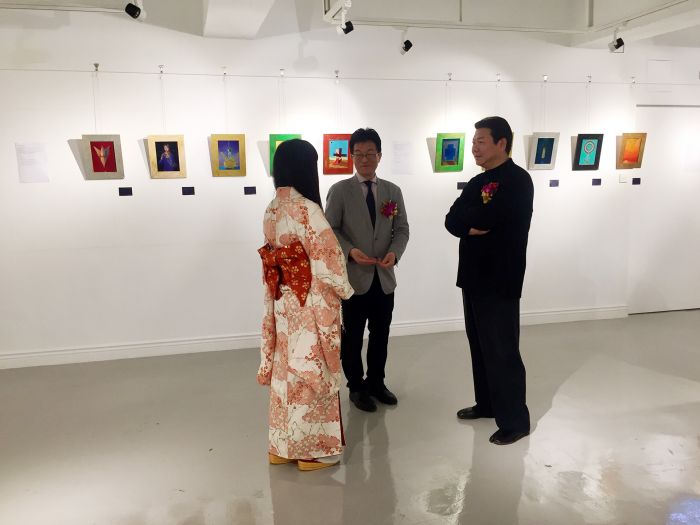 图5、展览现场_澁谷瑠璃 桥本仁和邹世俊
