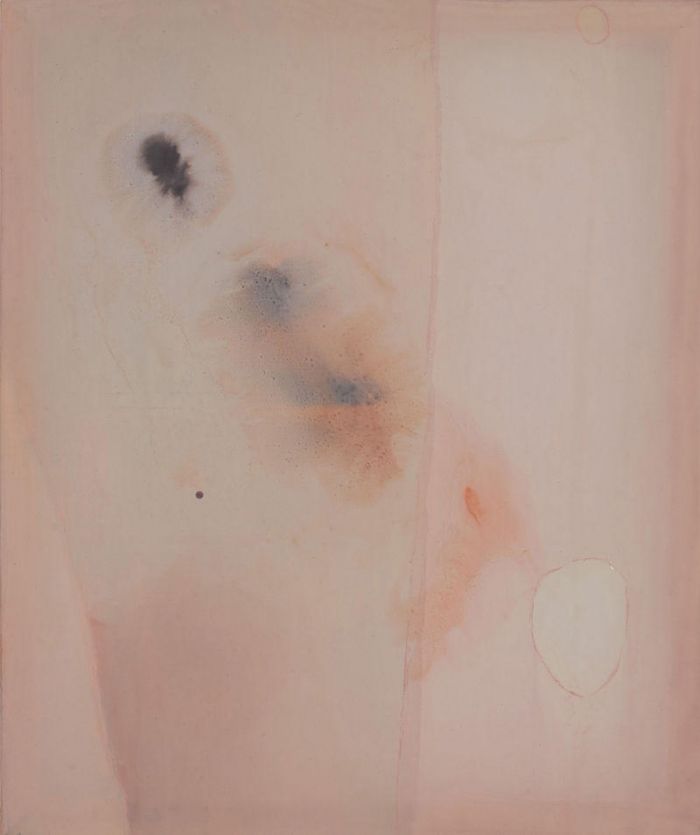 Guo-Liang Tan, Promises Lovers Make, 2017, Acrylic on fabric and wood, 75 x 62.5 cm