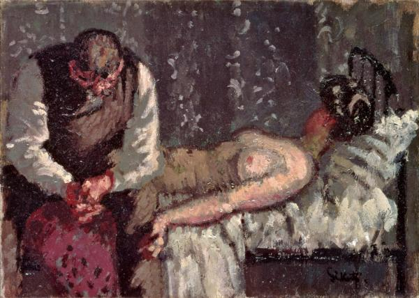《卡姆登镇谋杀案》，1908年，? Estate of Walter R. Sickert / DACS