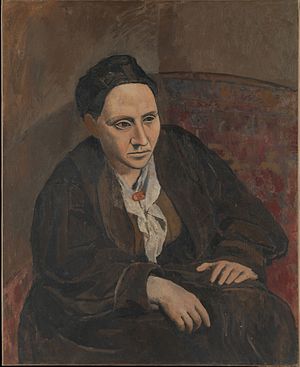 毕加索，《格特鲁德·斯泰因肖像》，1906