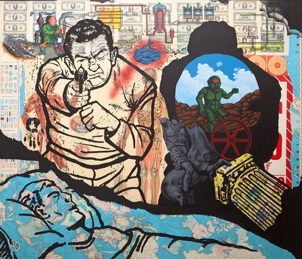 此次展览的名称以沃纳罗维茨1986年的作品《History Keeps Me Awake at Night》命名