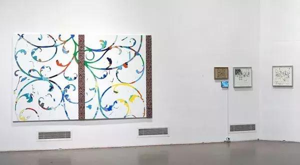 艺术家毕蓉蓉为本次展览创作的作品纹样XII
