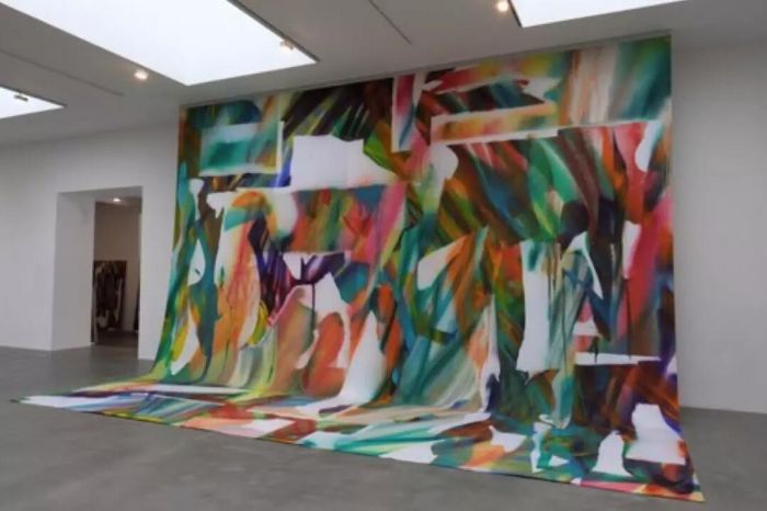 Katharina Grosse,Untitled,2018.