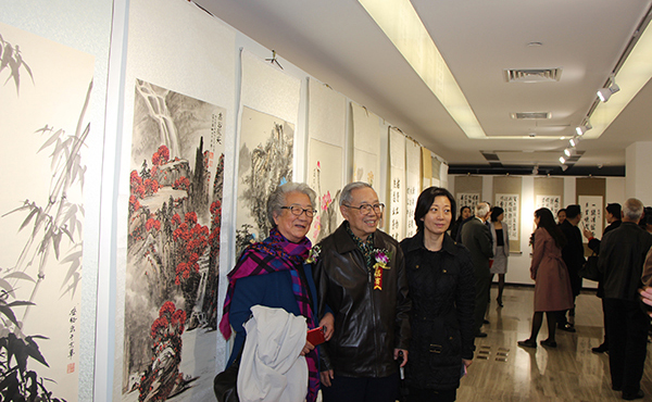 “为新时代抒怀——爱我中华老外交官书画作品联展”在京开幕