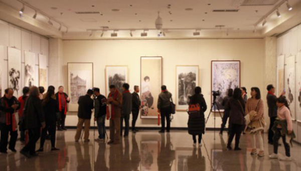 新征程 再出发—庆祝改革开放40周年当代艺术大展在京隆重开幕