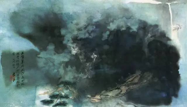 大师的泼彩作品，看看都是一种享受