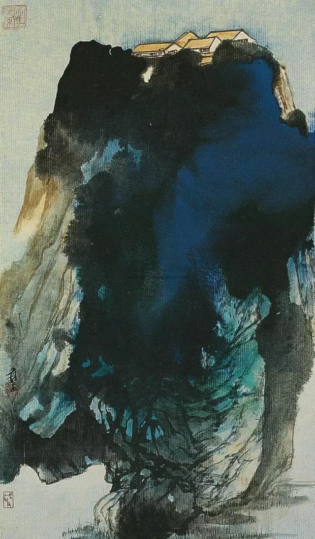 大师的泼彩作品，看看都是一种享受