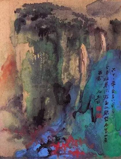 大师的泼彩作品，看看都是一种享受
