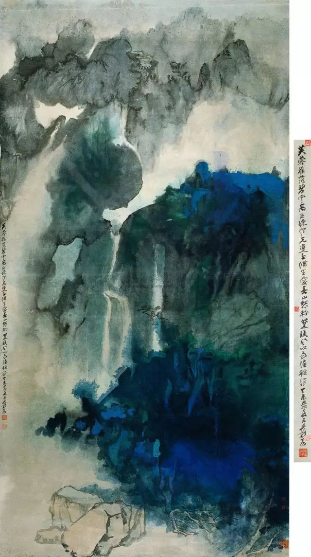 大师的泼彩作品，看看都是一种享受