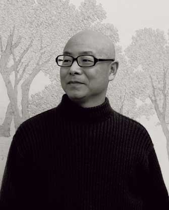 肖谷作品亮相进博会，绿水青山，能不忆江南？