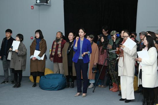 “当线成为边界-裴咏梅艺术展”在京开幕