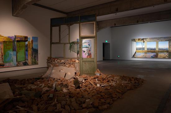 “当线成为边界-裴咏梅艺术展”在京开幕