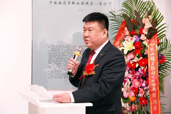 以“马”追梦天下：雷晓宁画展全球巡展北京启动