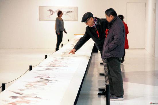 以“马”追梦天下：雷晓宁画展全球巡展北京启动