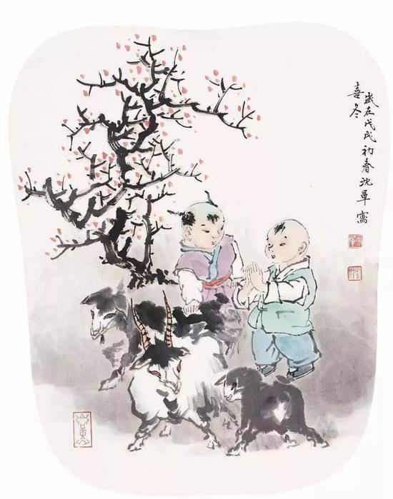 “墨飞色舞”沈军艺术作品展在京举办