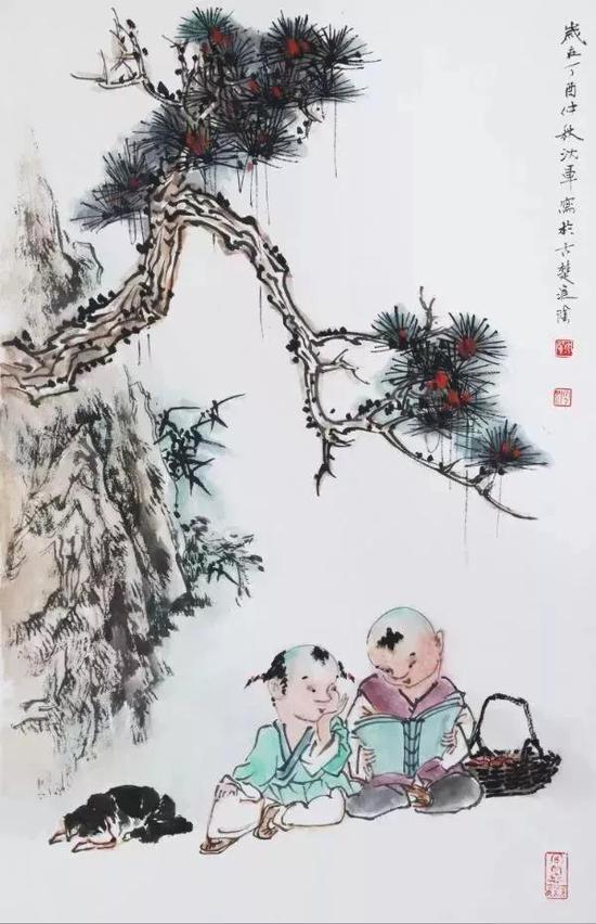 “墨飞色舞”沈军艺术作品展在京举办