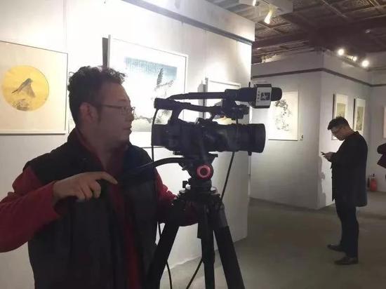 “墨飞色舞”沈军艺术作品展在京举办