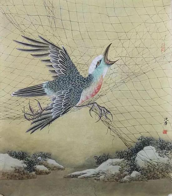 “墨飞色舞”沈军艺术作品展在京举办