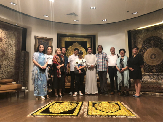 绽放——第四届中国书画名家赴迪拜艺术展圆满闭幕
